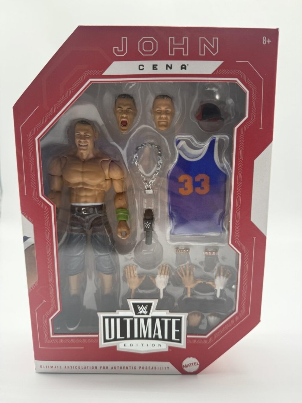 WWE Ultimate Edition John Cena Fan TakeOver 6in Mattel Action Figure New